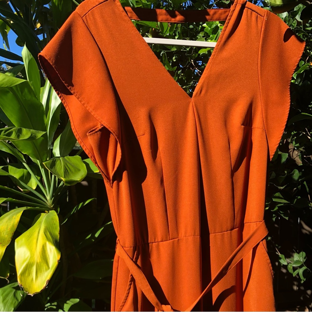 A New Day (Target) Orange Jumpsuit with Belt